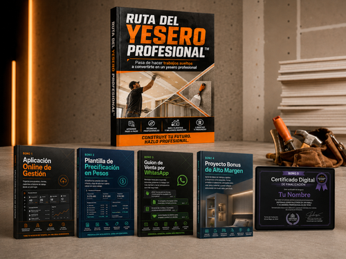 Ruta del Yesero Profesional + 5 Bonos